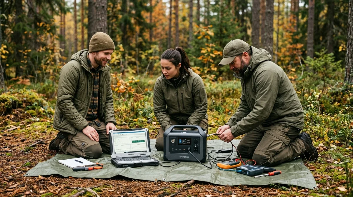 PowerDeck Lab field sizing portable power stations and solar gear in outdoor conditions